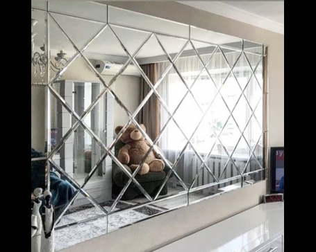 Дзеркальне панно, ромби дзеркало