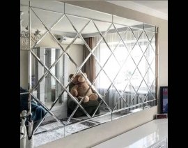 Дзеркальне панно, ромби дзеркало