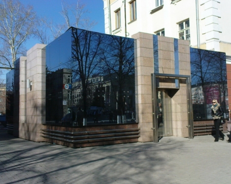 Скляні фасади, будівля зі скла Marsic