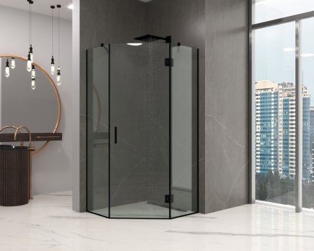 Душова перегородка трапецієподібна EDITION Loft