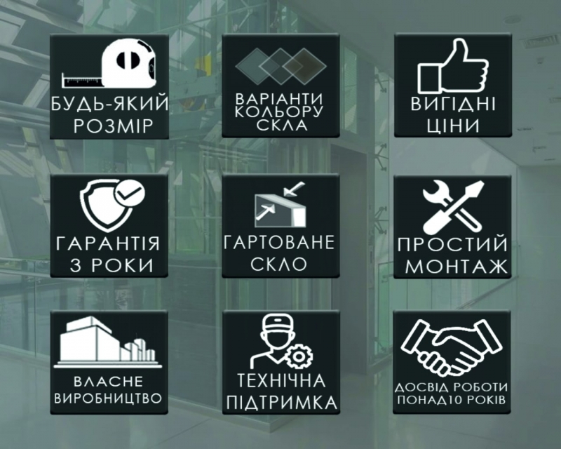 Скляна Loft ПЕРЕГОРОДКА Kunan двері розпашні до стелі (з доводчиком)